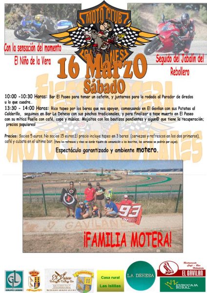 Quedada Moto Club Gavilanes