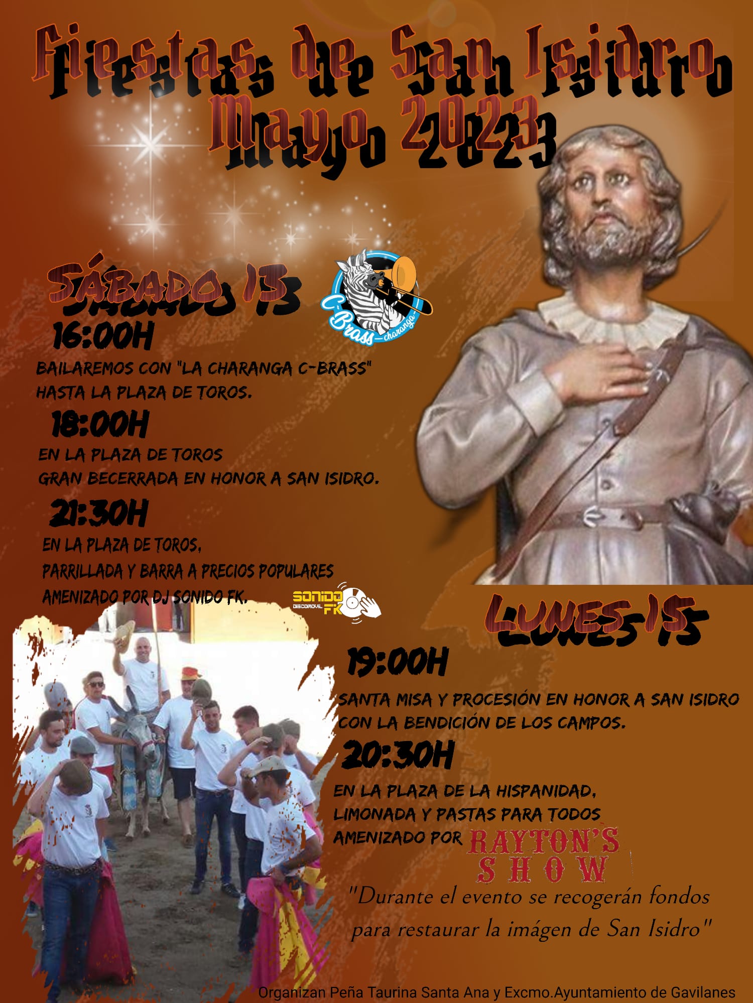 FIESTAS DE SAN ISIDRO MAYO 2023